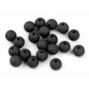 20pc (50) Blackgrey Foncé Mat Acrylique Perles Ø10mm, Plastique