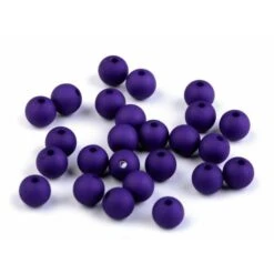 25 Pc (06) Rose Mat Acrylique Perles Ø8mmF, En Plastique -Promos Creavea Boutique 25 pc 06 rose mat acrylique perles o8mmf en plastique p 3