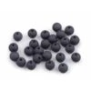 25pc (50d) Bleu-gris Foncé Mat Acrylique Perles Ø8mmF, Plastique