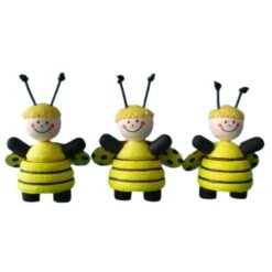 3pcs Kit De Bricolage 3 Animaux Abeille Décoration De Décoration Pour La Maison Des Enfants Des Éco-