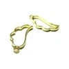 4 Breloques Pendentifs Breloques AILE D' Ange OR 36mm Pour Créations Résine Fimo H4727E