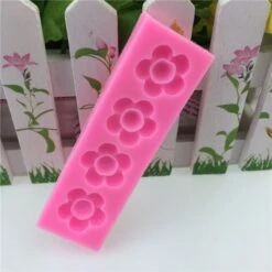4 Fleurs De La Prune, De La 3D En Silicone De Chocolat Savon Gâteau, Fondant Gâteau, L'Argile De Rés -Promos Creavea Boutique 4 fleurs de la prune de la 3d en silicone de chocolat savon gateau fondant gateau largile de res p 2