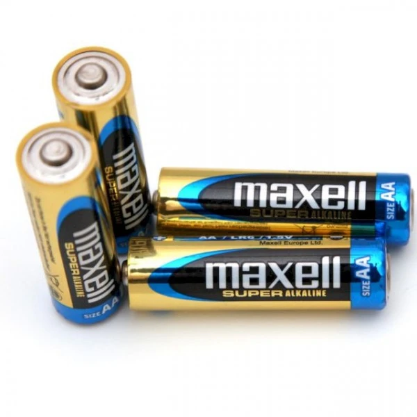 4 Piles AA LR6 Maxell Super Alkaline 2 4 Piles AA LR6 Maxell Super Alkaline – Image 2