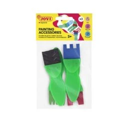 4 Pinceaux A Effets En Mousse Rigide - Jovi