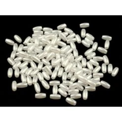 5g De Perles En Plastique Imitation Perles De Nacre Coup D'Œil 3x6mm Riz, L'Échelle De Tirant Trou -Promos Creavea Boutique 5g de perles en plastique imitation perles de nacre coup doeil 3x6mm riz lechelle de tirant trou p 3