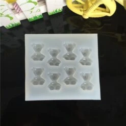 8 Ours En Peluche Jouet Animal, 3D En Silicone De Chocolat Savon Gâteau, Fondant Gâteau, L'Argile De -Promos Creavea Boutique 8 ours en peluche jouet animal 3d en silicone de chocolat savon gateau fondant gateau largile de p 4