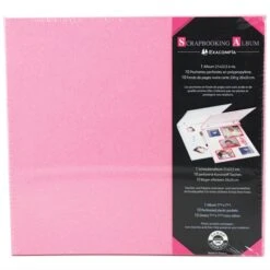 Album Scrapbooking 21 X 22.5Cm Rose - Exacompta
