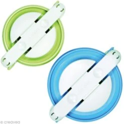 Appareil à Pompons Grand 6,5 Et 8,5 Cm Clover X 2