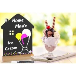 SecurIT® Ardoise A Poser - Maison - Feutre + Craie - Securit -Promos Creavea Boutique ardoise a poser maison feutre craie securit p 4