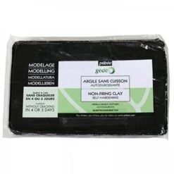 Pebeo Argile Autodurcissante - Noir - 1,5 Kg