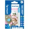 Creativ Company Assortiment De Feutres Pintor - Pointe Fine - Couleurs Pastel - 6 Pcs