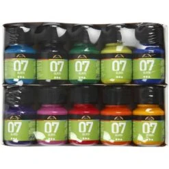 Creativ Company Assortiment De Peinture Sur Verre - A Color Glass - 30 Ml - 10 Pcs 6 Creativ Company Assortiment De Peinture Sur Verre - A Color Glass - 30 Ml - 10 Pcs -Promos Creavea Boutique assortiment de peinture sur verre a color glass 30 ml 10 pcs p 3