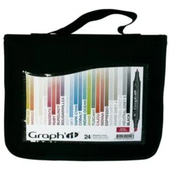 Assortiment Feutre à Alcool Graph'it Basic Colors X 24