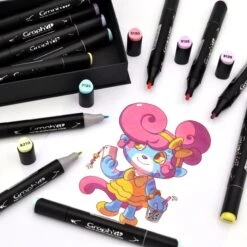 Assortiment Feutre à Alcool Graph'it Kawaii X 12 9 Assortiment Feutre à Alcool Graph'it Kawaii X 12 -Promos Creavea Boutique assortiment feutre a alcool graphit kawaii x 12 p 4