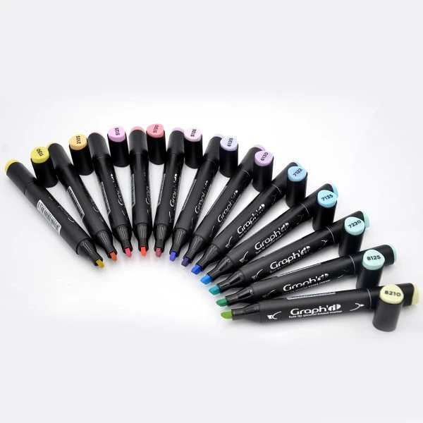 Assortiment Feutre à Alcool Graph'it Kawaii X 12 6 Assortiment Feutre à Alcool Graph'it Kawaii X 12 – Image 6