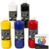 Creativ Company Assortiment Peinture Textile - 5 X 500 Ml