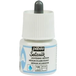 Pebeo Auxiliaire Peinture Sur Soie - Médium éclaircissant Setasilk Pébéo - 45 Ml