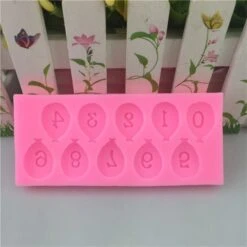 Ballon à Air Les Numéros De Fête D'Anniversaire, 3D En Silicone De Chocolat Savon Gâteau, Fondant Gâ -Promos Creavea Boutique ballon a air les numeros de fete danniversaire 3d en silicone de chocolat savon gateau fondant ga p 5