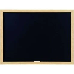 Bi-Office - Tableau Noir "Optimum" - 600 X 450 Mm - Chêne