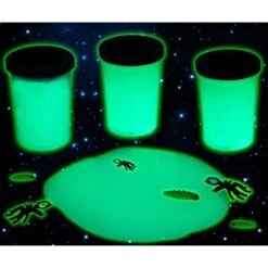 Blanche Glow In The Dark De Nettoyage Vert Pituite De L'Offre Non Parfumé Fête D'Halloween Noël Effr -Promos Creavea Boutique blanche glow in the dark de nettoyage vert pituite de loffre non parfume fete dhalloween noel effr p 2