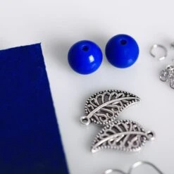Bleu Bohème Plume Boucles D'Oreilles Dangle Kit De Bricolage, De Longues Boucles D'Oreilles, Style B 8 Bleu Bohème Plume Boucles D'Oreilles Dangle Kit De Bricolage, De Longues Boucles D'Oreilles, Style B -Promos Creavea Boutique bleu boheme plume boucles doreilles dangle kit de bricolage de longues boucles doreilles style b p 4