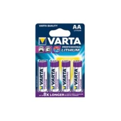 Varta Blister De 4 Piles Professional Lithium Mignon (AA) 2900mAh