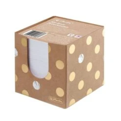 Boîte à Bloc-note "Pure Glam" 90 X 90 Mm - Brun - Herlitz