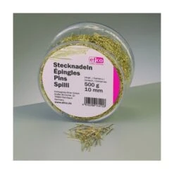 Boite De 500 Gr épingles En Fer Doré, 10 Mm, Env. 12000 Pièces Pour Paillettes -Promos Creavea Boutique boite de 500 gr epingles en fer dore 10 mm env 12000 pieces pour paillettes p 3
