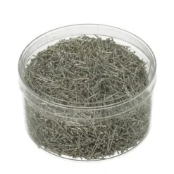 Boite De 500 Gr épingles En Fer Nickelé, 13 Mm, Env. 10000 Pièces Pour Paillettes