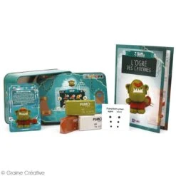 Boite Métal Fimo Fantastique - Ogre Des Cavernes -Promos Creavea Boutique boite metal fimo fantastique ogre des cavernes p 3