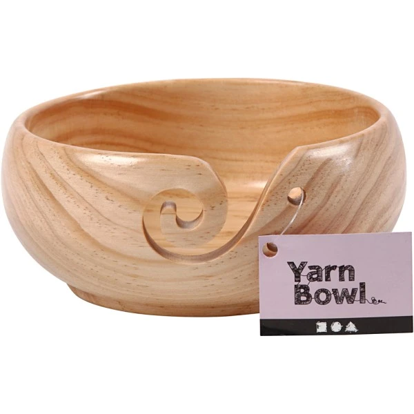 Creativ Company Bol En Bois Pour Pelote - 7,5 X 15 Cm 2 Creativ Company Bol En Bois Pour Pelote - 7,5 X 15 Cm – Image 2