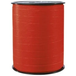 CLAIREFONTAINE Bolduc Sur Bobine - Mat - Rouge