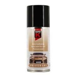 Bombe De Peinture Pour Carrosserie - Multi-marques - Noir Brillant - 150ml - Auto K