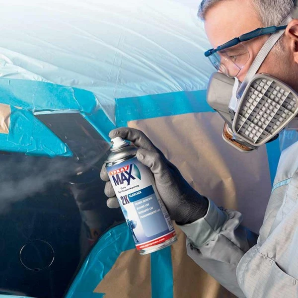 Bombe De Vernis De Finition - Automobile - Brillant - 2K Spray Max - 400ml 4 Bombe De Vernis De Finition - Automobile - Brillant - 2K Spray Max - 400ml – Image 4