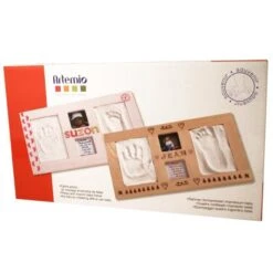 Cadre Empreinte Bébé Et Photo - Grand Kit