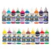 Coffret 20 Peintures Repositionnables Pour Vitres 80 Ml