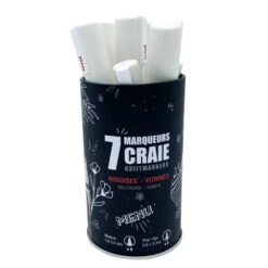 Uni Coffret Chalk Marker - Pointes Fines Et Moyennes - 7 Pcs