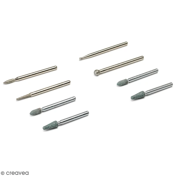 Dremel Coffret D'accessoires Gravure Sur Verre - 8 Pcs 1 Dremel Coffret D'accessoires Gravure Sur Verre - 8 Pcs