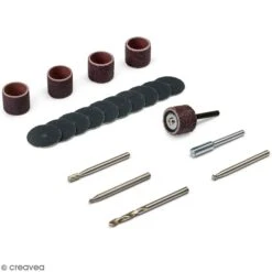 Dremel Coffret D'accessoires Travail Du Bois - 20 Pcs