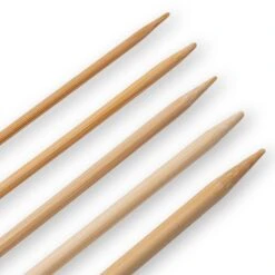 Prym Coffret D'Aiguilles à Tricoter Double Pointe En Bambou - N°2,5 à N°4,5 - 25 Pcs -Promos Creavea Boutique coffret daiguilles a tricoter double pointe en bambou n25 a n45 25 pcs p 3