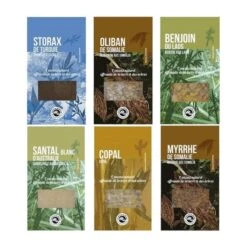 Coffret De Résines Les Encens Du Monde