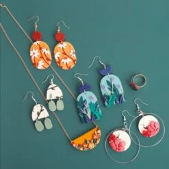 Coffret DIY Pâte Fimo - Bijoux En Slab -Promos Creavea Boutique coffret diy pate fimo bijoux en slab p 2