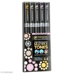 Coffret Marqueurs Chameleon - Pastel - 5 Feutres