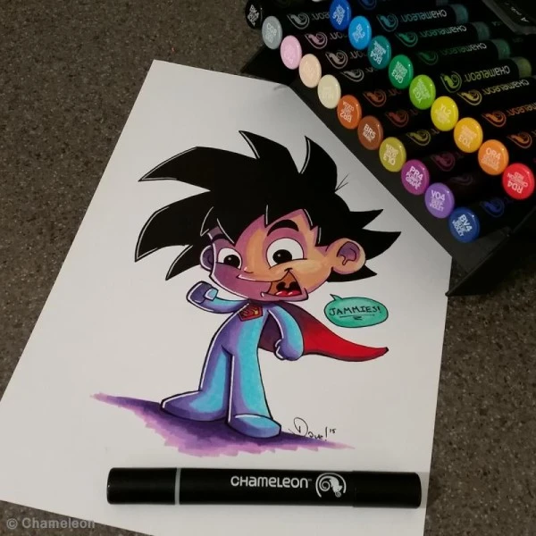 Coffret Marqueurs Chameleon - Terre - 5 Feutres 4 Coffret Marqueurs Chameleon - Terre - 5 Feutres – Image 4