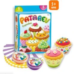 Coffret Pâte à Modeler Patarev - Cupcakes