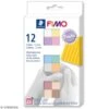 Coffret Pâte Fimo Soft - Couleurs Pastel - 12 X 25 G