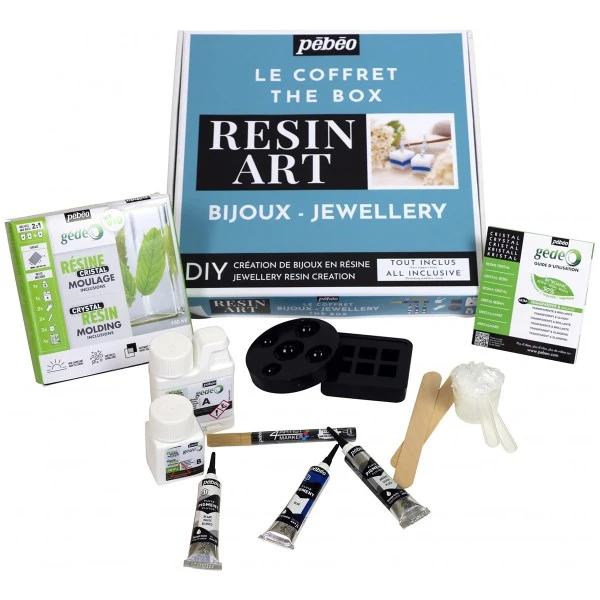 Pebeo Coffret Resin Art Pébéo - Bijoux 2 Pebeo Coffret Resin Art Pébéo - Bijoux – Image 2