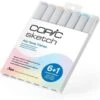 COPIC - Marqueur Sketch, Set 6+1 "Airy Tones Trial"