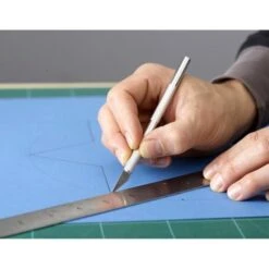 Couteau De Précision, Scalpel Avec 6 Lames Et Capuchon, Coupe Papier Scrapbooking -Promos Creavea Boutique couteau de precision scalpel avec 6 lames et capuchon coupe papier scrapbooking p 3