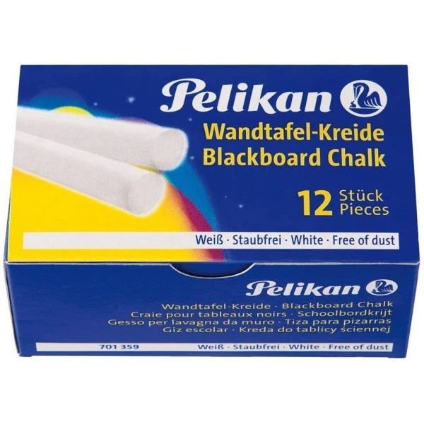 Pelikan Craies Pour Tableaux Noirs - Blanches 1 Pelikan Craies Pour Tableaux Noirs - Blanches